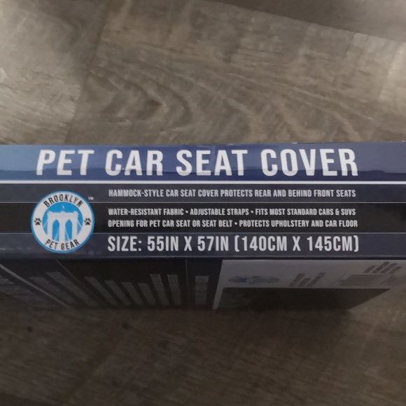 Pet car seat cover, hammock style - Picture 3 of 3